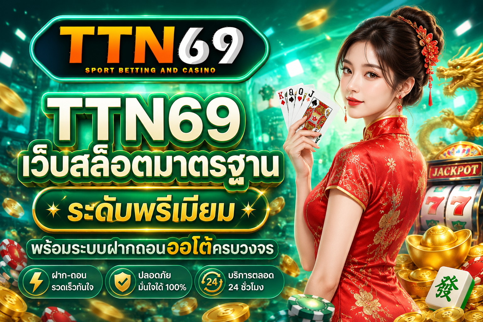 ttn69 เว็บสล็อตครบวงจร สล็อตเว็บตรง ฝากถอนออโต้ เล่นง่าย รองรับทุกอุปกรณ์